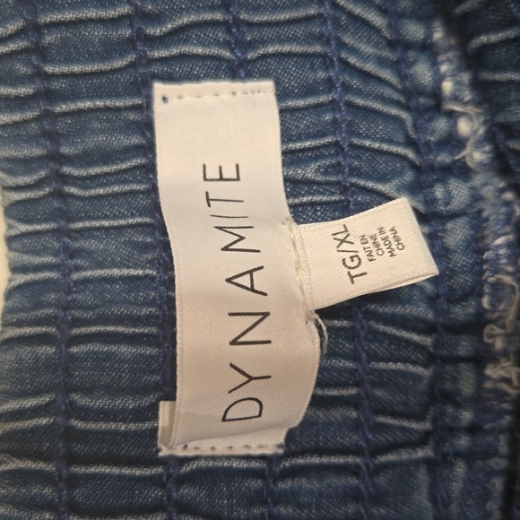 High-waisted denim pants - Picture 3 of 6